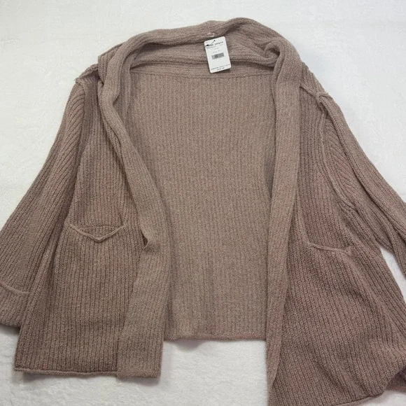 Free People Cloud  Cardigan Rose - Picture 5 of 7